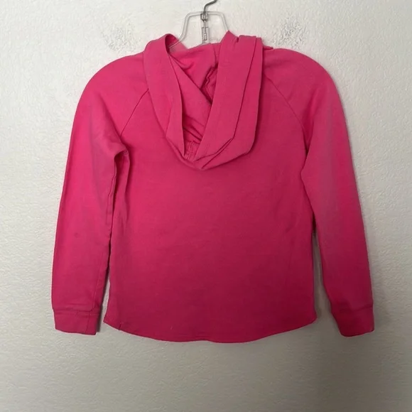SPARKLY LOL EMOJI REVERSIBLE JUSTICE HOODIE PINK GIRLS SIZE 10 GREAT CONDITION! - Picture 6 of 6